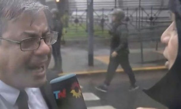 Explosivo cruce en el Congreso: Germán Martínez destrozó a un cronista de TN: "Parecés vocero de la Policía"
