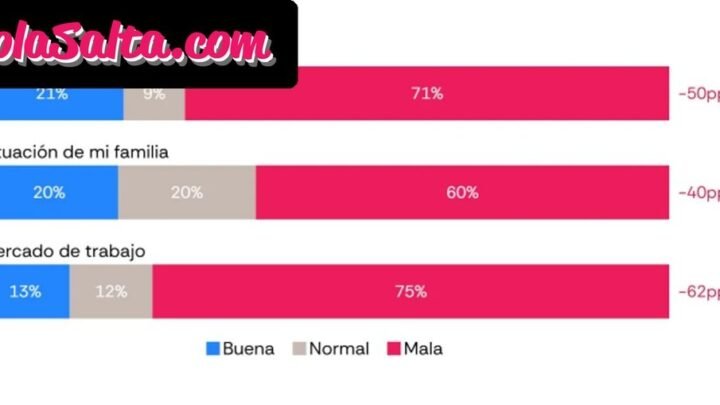 situación económica Pesimismo económico 7 cada 10 argentinos