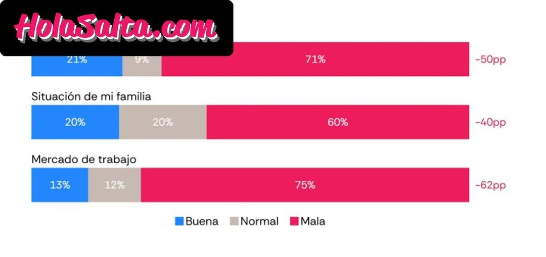 situación económica Pesimismo económico 7 cada 10 argentinos