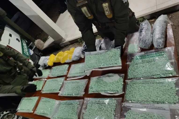 Golpe al narcotráfico: una pareja fue detenida con casi 13.000 pastillas de éxtasis en un colectivo