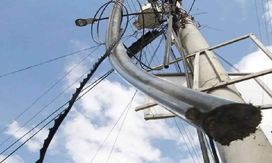 robo de cables Telecom destrozó patrullero terminó probation